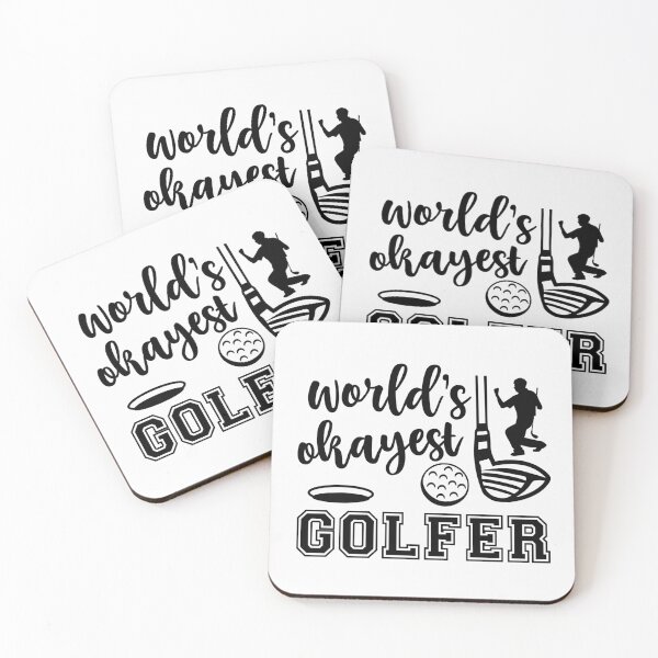 Item preview, World's okayest golfer designed and sold by SasKloset.