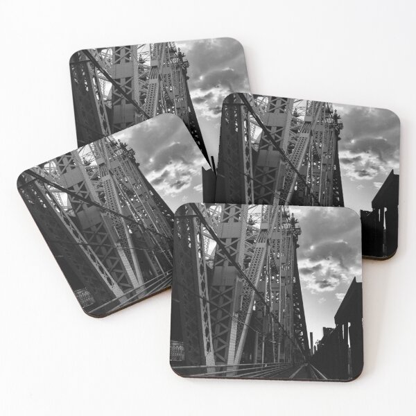 Item preview, The Queensboro Bridge in Black & White designed and sold by hawkeye0.