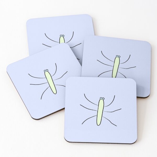 Item preview, Cute Mosquito on Blue designed and sold by fogoosherie.