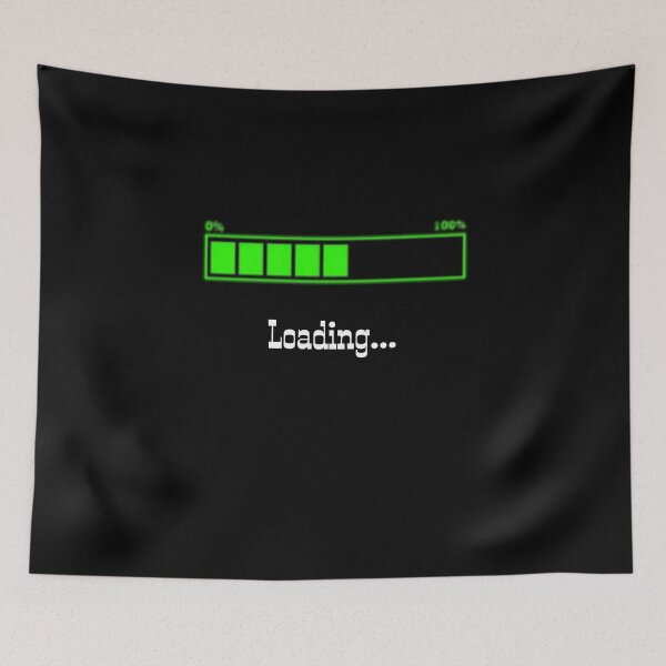 Item preview, green loading shirt gift designed and sold by RedaSouq.