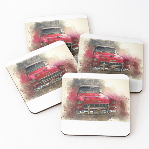 Item preview, Large Red Car vintage designed and sold by SvenNacht.
