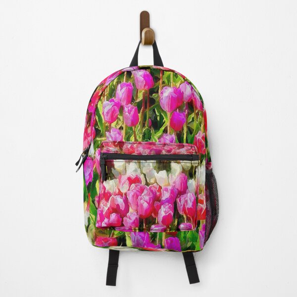Item preview, Pink White and Purple Tulip Medley designed and sold by SeaChangeDesign.
