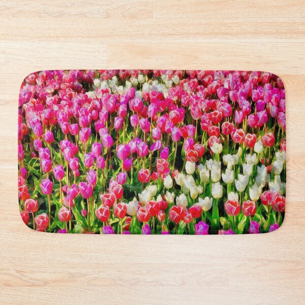 Item preview, Pink White and Purple Tulip Medley designed and sold by SeaChangeDesign.