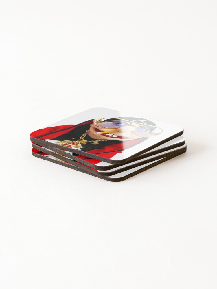 Thumbnail 4 of 5, Coasters (Set of 4), SML Rapper Jeffy designed and sold by Fatiwi.