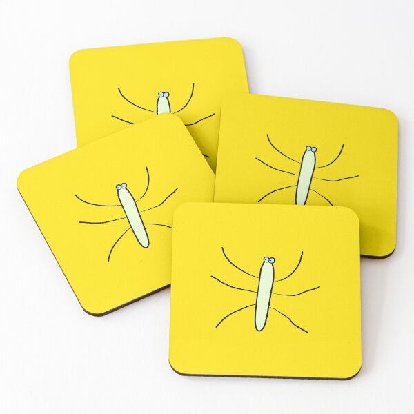 Item preview, Cute Mosquito on Yellow designed and sold by fogoosherie.