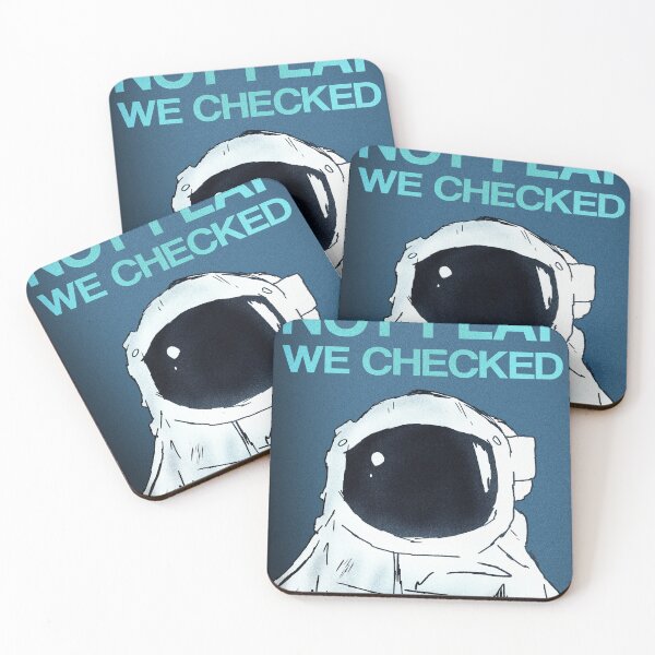 Item preview, Not Flat We Checked - Blue designed and sold by OooiChris.