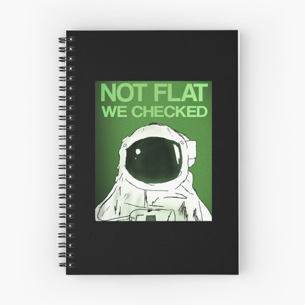 Item preview, Not Flat We Checked - Green designed and sold by OooiChris.