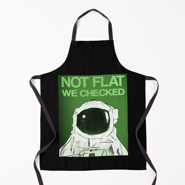 Item preview, Not Flat We Checked - Green designed and sold by OooiChris.