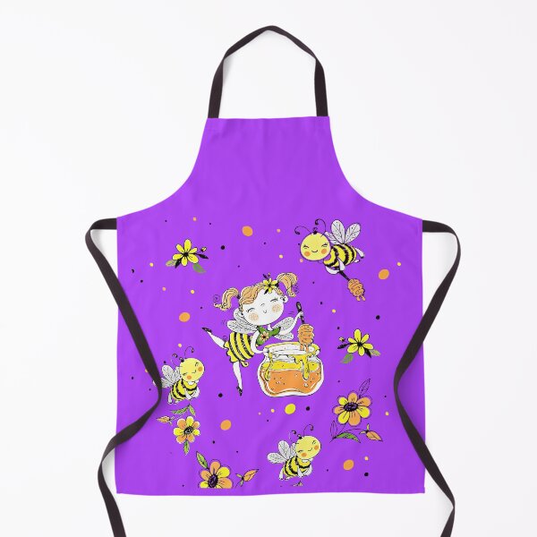 Item preview, FLOWERS AND BEES PATTERN designed and sold by NATUREZONE.