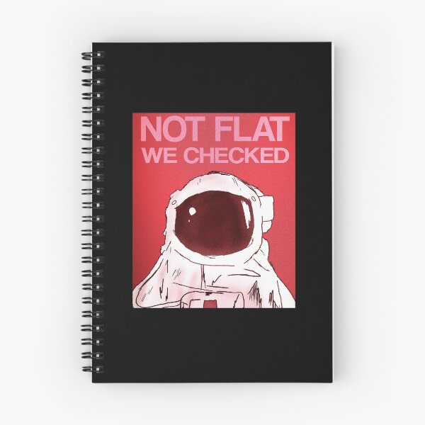 Item preview, Not Flat We Checked - Red designed and sold by OooiChris.