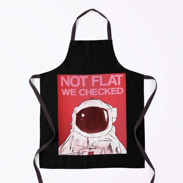 Item preview, Not Flat We Checked - Red designed and sold by OooiChris.