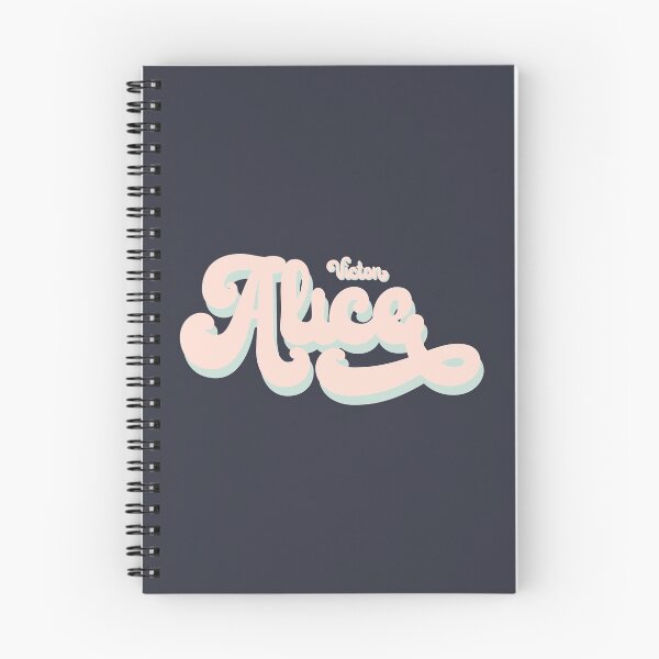 Item preview, Victon Alice typography pastel designed and sold by Morcawork.