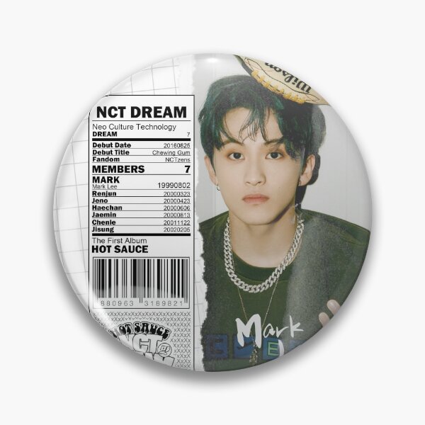 Item preview, nct dream - hot sauce - boring jalapeno ver - mark lee designed and sold by princehxns.