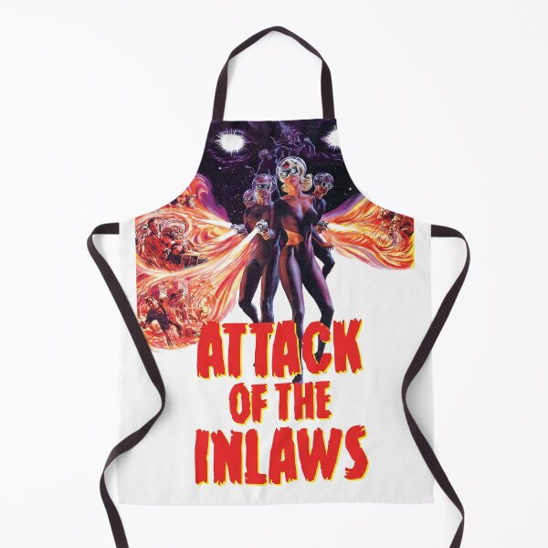 Item preview, Attack of the Inlaws scifi poster designed and sold by monsterplanet.