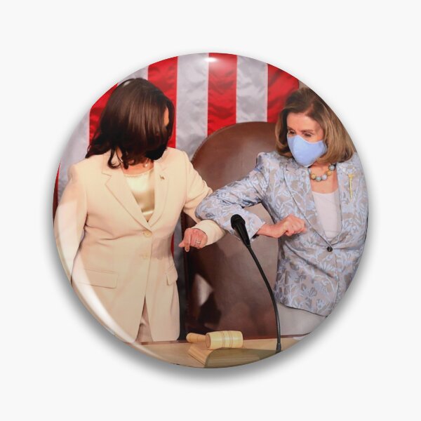 Item preview, VP Harris and Speaker Pelosi designed and sold by GrellenDraws.