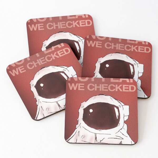 Item preview, Not Flat We Checked - Dark Red designed and sold by OooiChris.