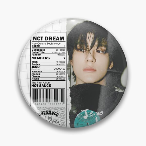 Item preview, nct dream - hot sauce - boring jalapeno ver - lee jeno designed and sold by princehxns.