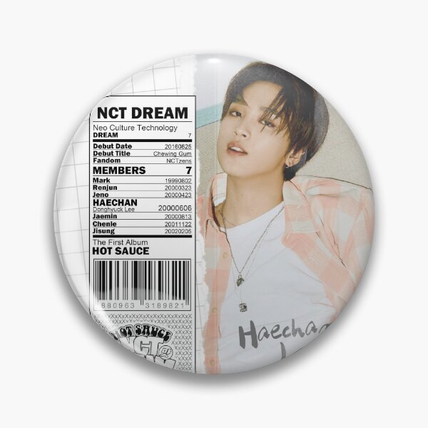 Item preview, nct dream - hot sauce - boring jalapeno ver - lee haechan designed and sold by princehxns.