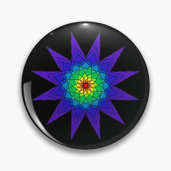 Item preview, Waldorf Star Mandala designed and sold by 13thWiTCH.