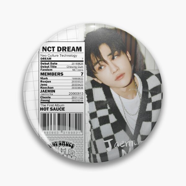 Item preview, nct dream - hot sauce - boring jalapeno ver - jaemin na designed and sold by princehxns.