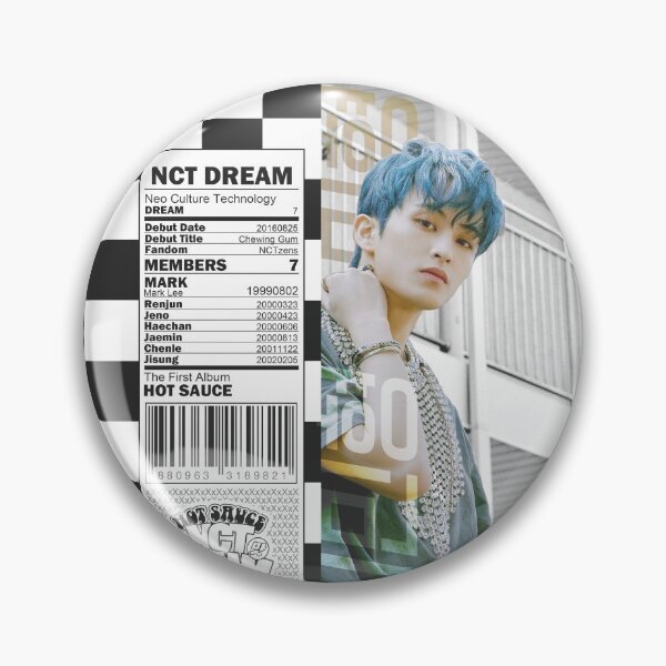 Item preview, nct dream - hot sauce - chilling jalapeno ver - mark lee designed and sold by princehxns.