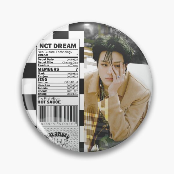 Item preview, nct dream - hot sauce - chilling jalapeno ver - jeno lee designed and sold by princehxns.