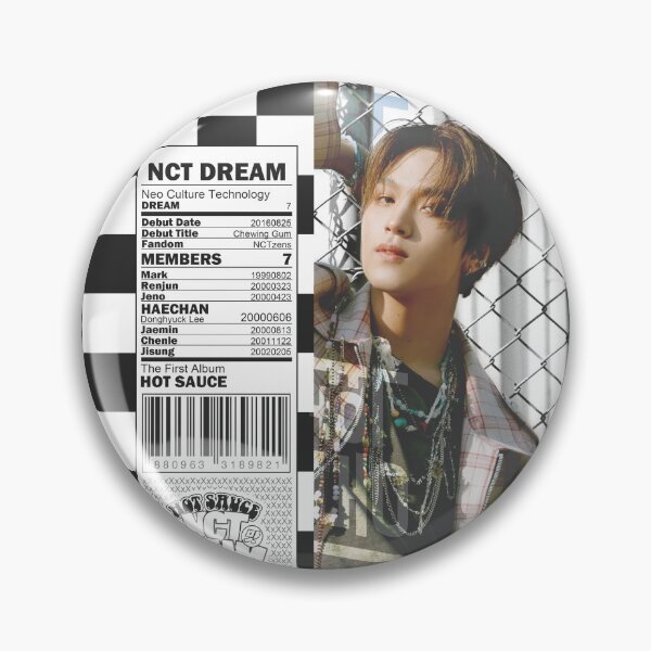 Item preview, nct dream - hot sauce - chilling jalapeno ver - haechan lee designed and sold by princehxns.