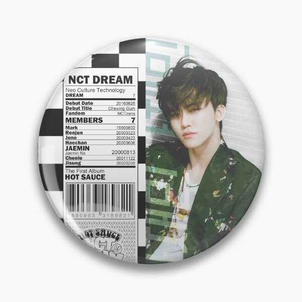 Item preview, nct dream - hot sauce - chilling jalapeno ver - jaemin na designed and sold by princehxns.