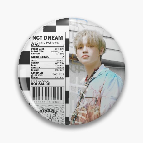 Item preview, nct dream - hot sauce - chilling jalapeno ver - chenle zhong designed and sold by princehxns.