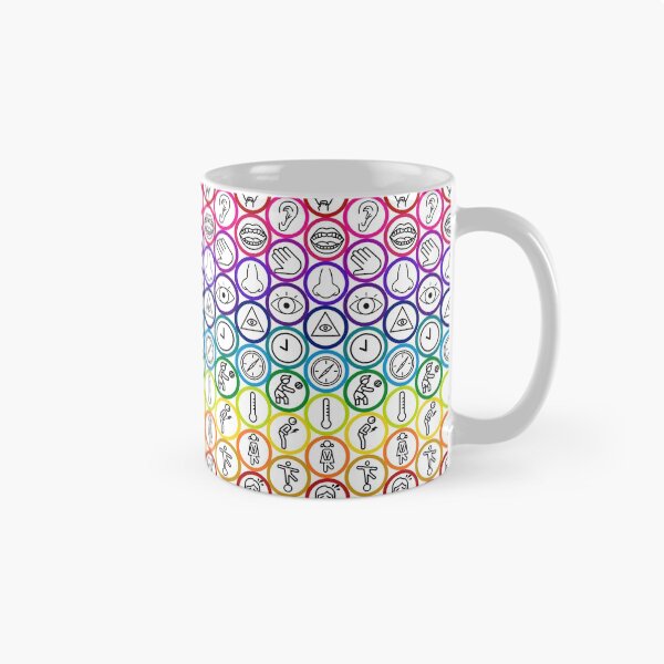 Aperçu de l'œuvre Modèle de sens arc-en-ciel créée et vendue par autisticcreator.