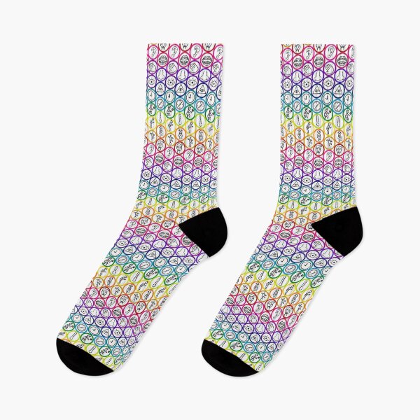 Item preview, Rainbow Senses Pattern designed and sold by autisticcreator.