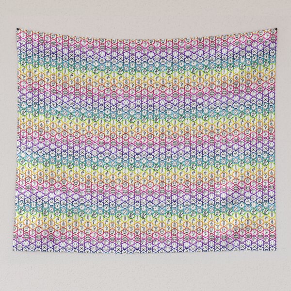 Item preview, Rainbow Senses Pattern designed and sold by autisticcreator.