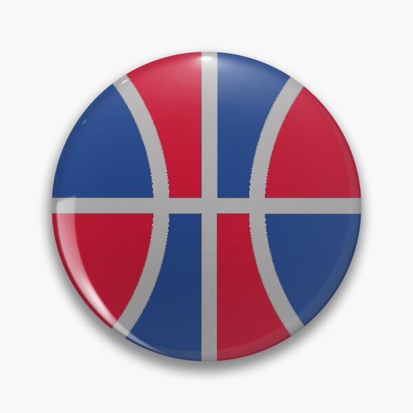 Item preview, Pistons basketball sticker designed and sold by Foozer-x-CJ.