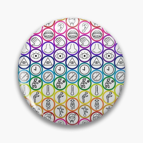 Artikelvorschau, Regenbogen-Sinnesmuster entworfen und verkauft von autisticcreator.