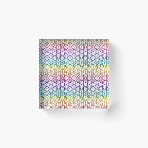 Item preview, Rainbow Senses Pattern designed and sold by autisticcreator.
