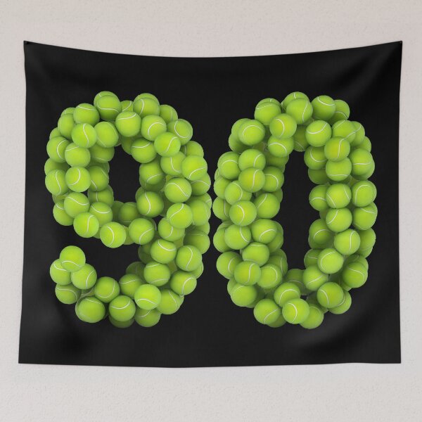 Item preview, Tennis Player Number 90 - Sports ninety Game Set Tennis Match designed and sold by elhefe.