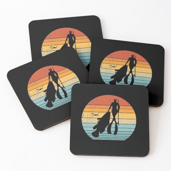 Item preview, Spearfishing Sunset Retro  Vintage  designed and sold by roocky.