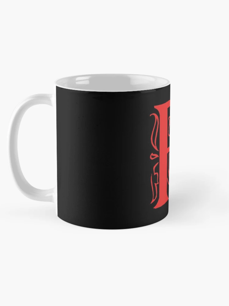 Thumbnail 5 of 6, Coffee Mug, Initial monogram R designed and sold by Creative-draw.