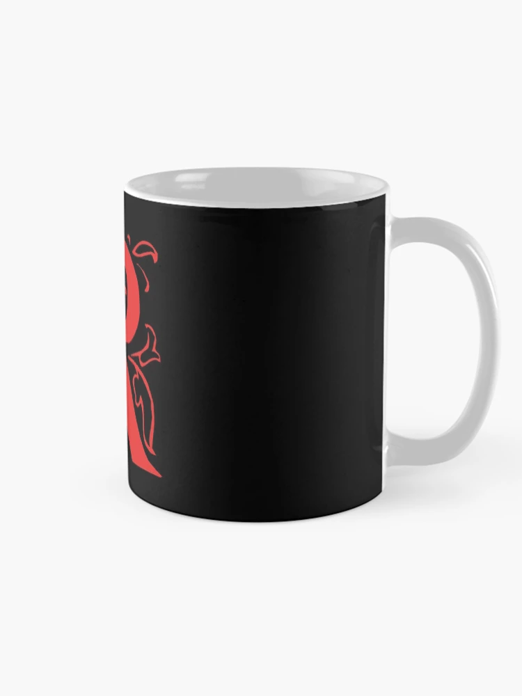 Thumbnail 3 of 6, Coffee Mug, Initial monogram R designed and sold by Creative-draw.