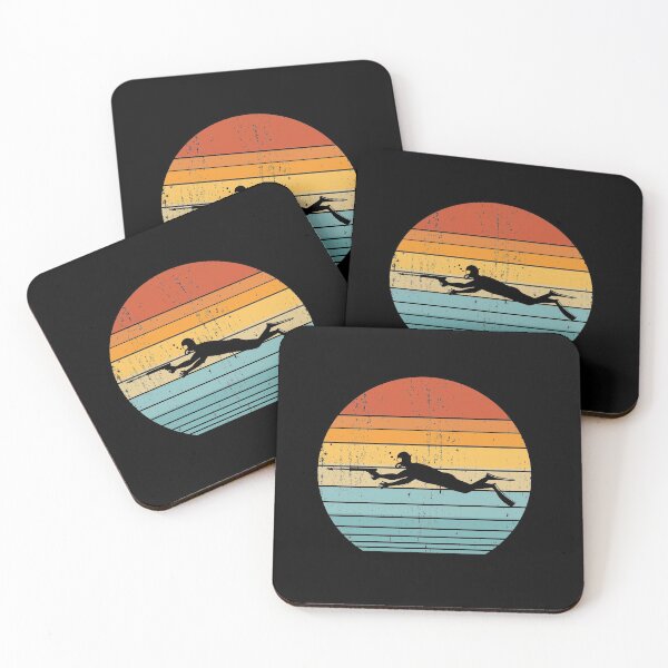 Item preview, Spearfishing Vintage Retro Sunset  designed and sold by roocky.