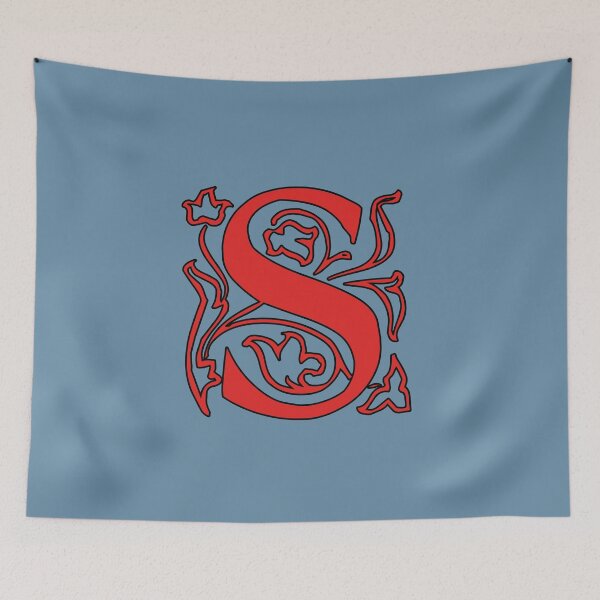 Item preview, Initial monogram S designed and sold by Creative-draw.