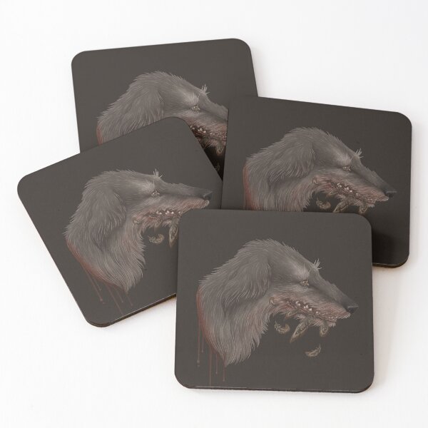 Item preview, Wolfhound designed and sold by HuntingForTeeth.