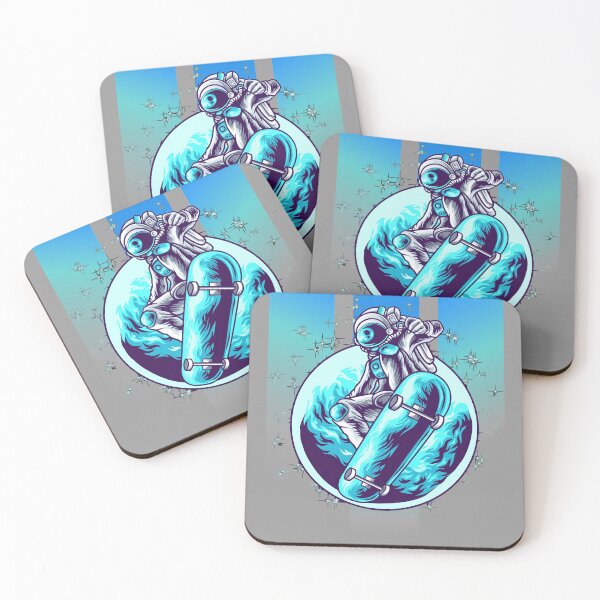Item preview, Space Skater - Blu designed and sold by GamerGeekMedia.
