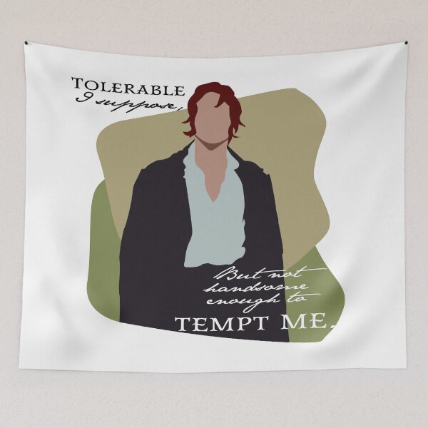 Item preview, Tolerable, I suppose - Mr. Darcy - Pride and Prejudice designed and sold by laracxxx.