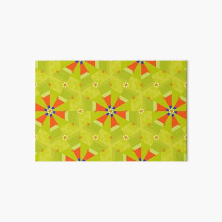 Spring Geometry Art Board Print