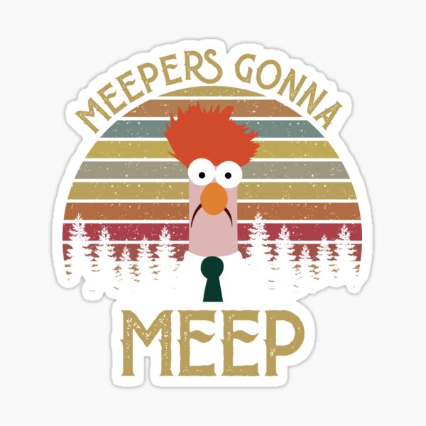 Item preview, The Muppet Show Beaker Meepers Gonna Meep designed and sold by JoanaWindham.