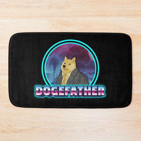 Item preview, Dogefather Retro Dogecoin 80s Dogecoin Graphic designed and sold by wdyoungblood.