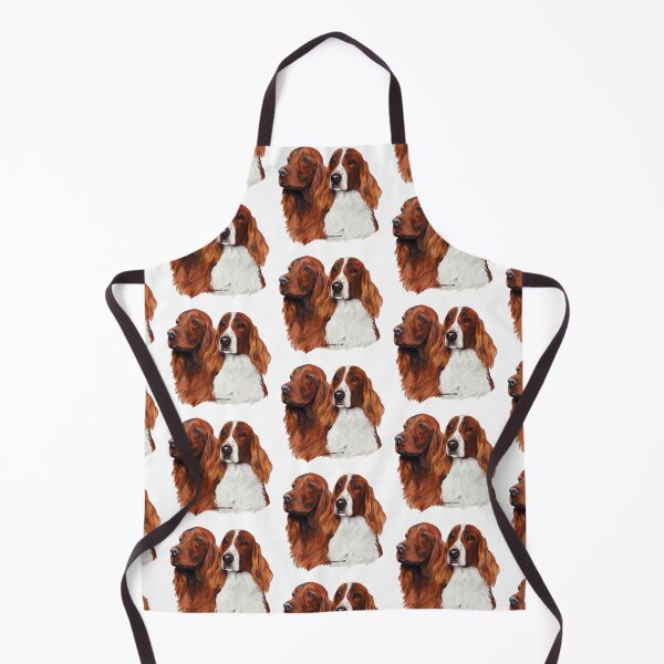 Item preview, Red and Red & White Irish Setters designed and sold by Terry McNamee.