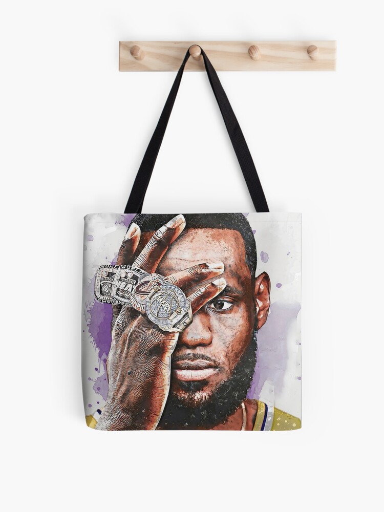 LeBron James Artwork 1 Tote Bag