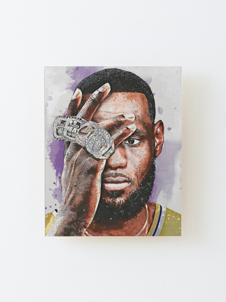 lebron james Sticker for Sale by erenuc